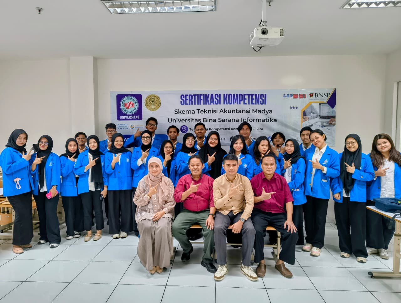 LSP UBSI Sukses Selenggarakan Uji Sertifikasi Kompetensi untuk Mahasiswa FEB UBSI Kampus Slipi pada Skema Sertifikasi Teknisi Akuntasi Madya